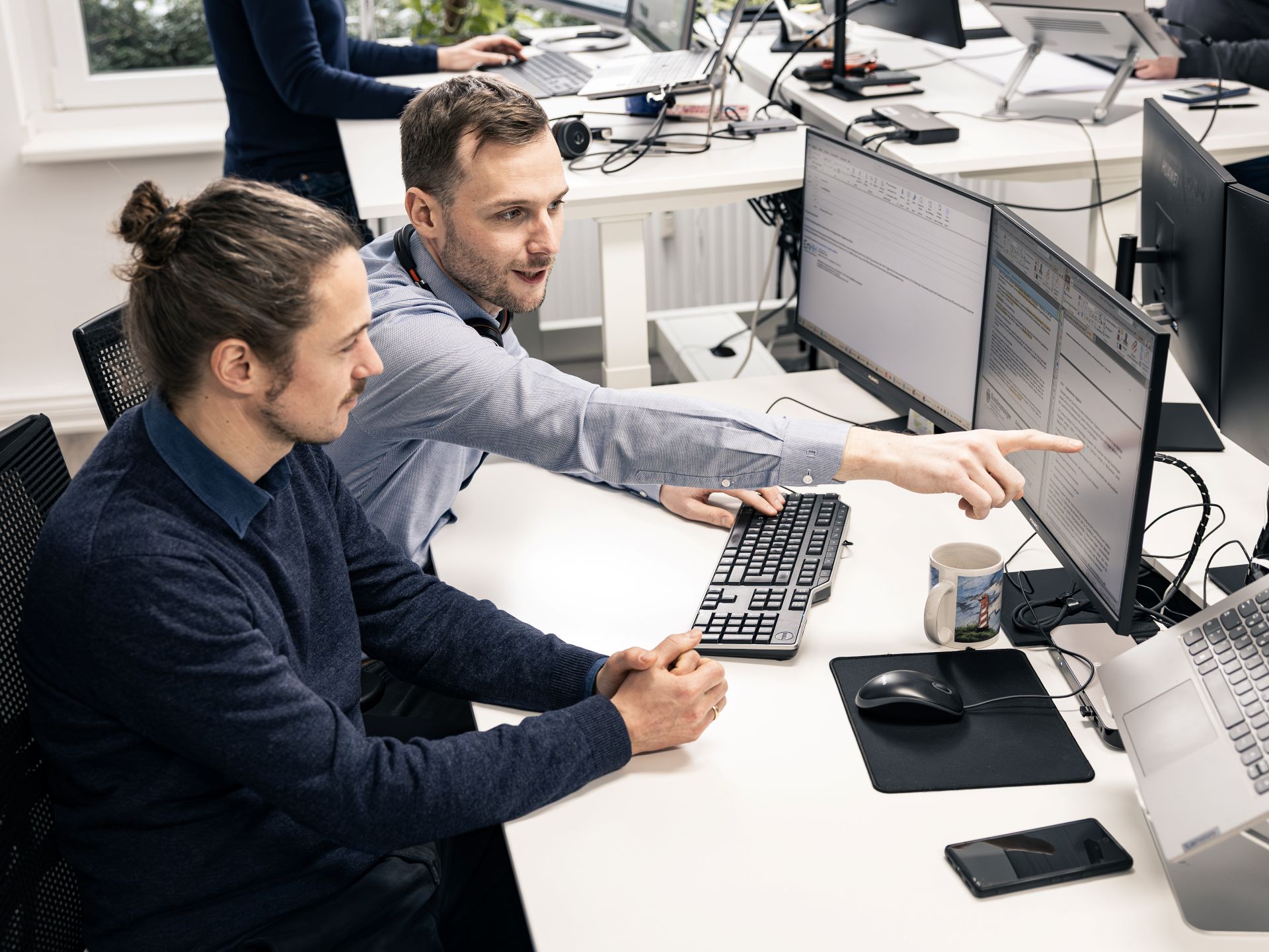Energieberatung Hamburg bei der Arbeit